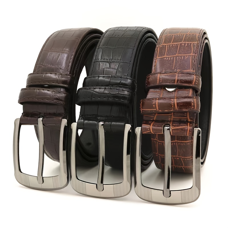 Unisex Casual Wear Men Branded Leather Belts