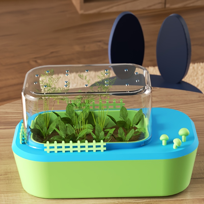 Kit De Herramientas Para Experimentos De Plantación De Ciencias Vegetales, Kit De Herramientas Educativo Para Casas De Plantación, Juguetes De Rompecabezas, Caja De Observación Tridimensional Del Crecimiento De Plantas En Macetas, Modo De Cultivo De Suelo Hidropónico