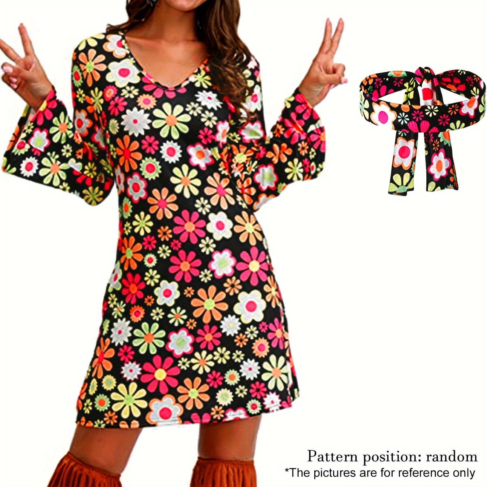 Peace & Love Hippie Adult Costume X-Small : : Clothing, Shoes &  Accessories