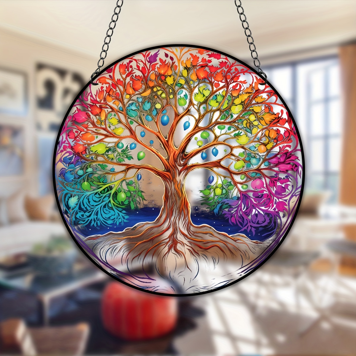Attrape-soleil: un petit objet multicolore pour décorer nos fenêtres