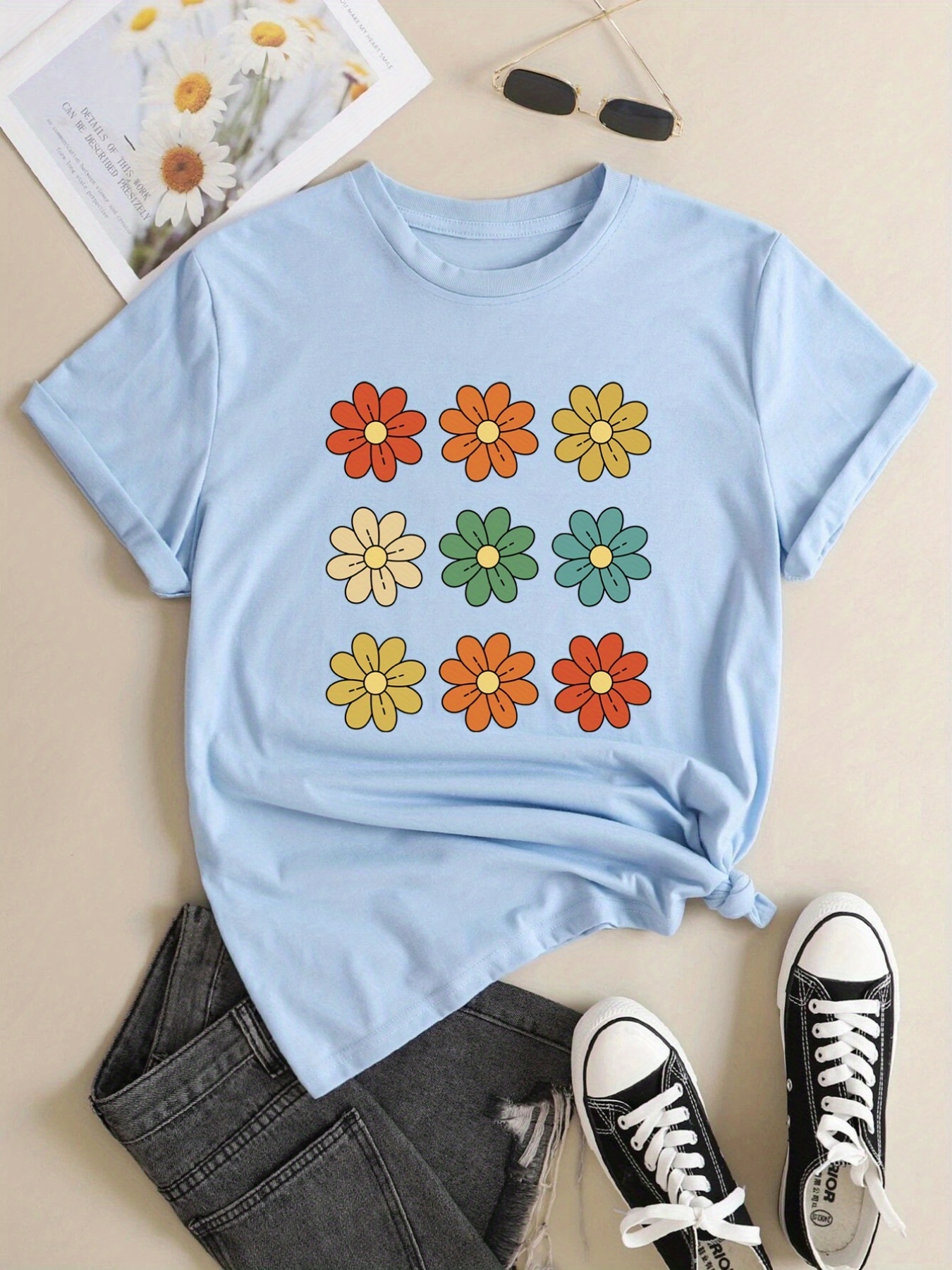 Camiseta discount daisy mujer