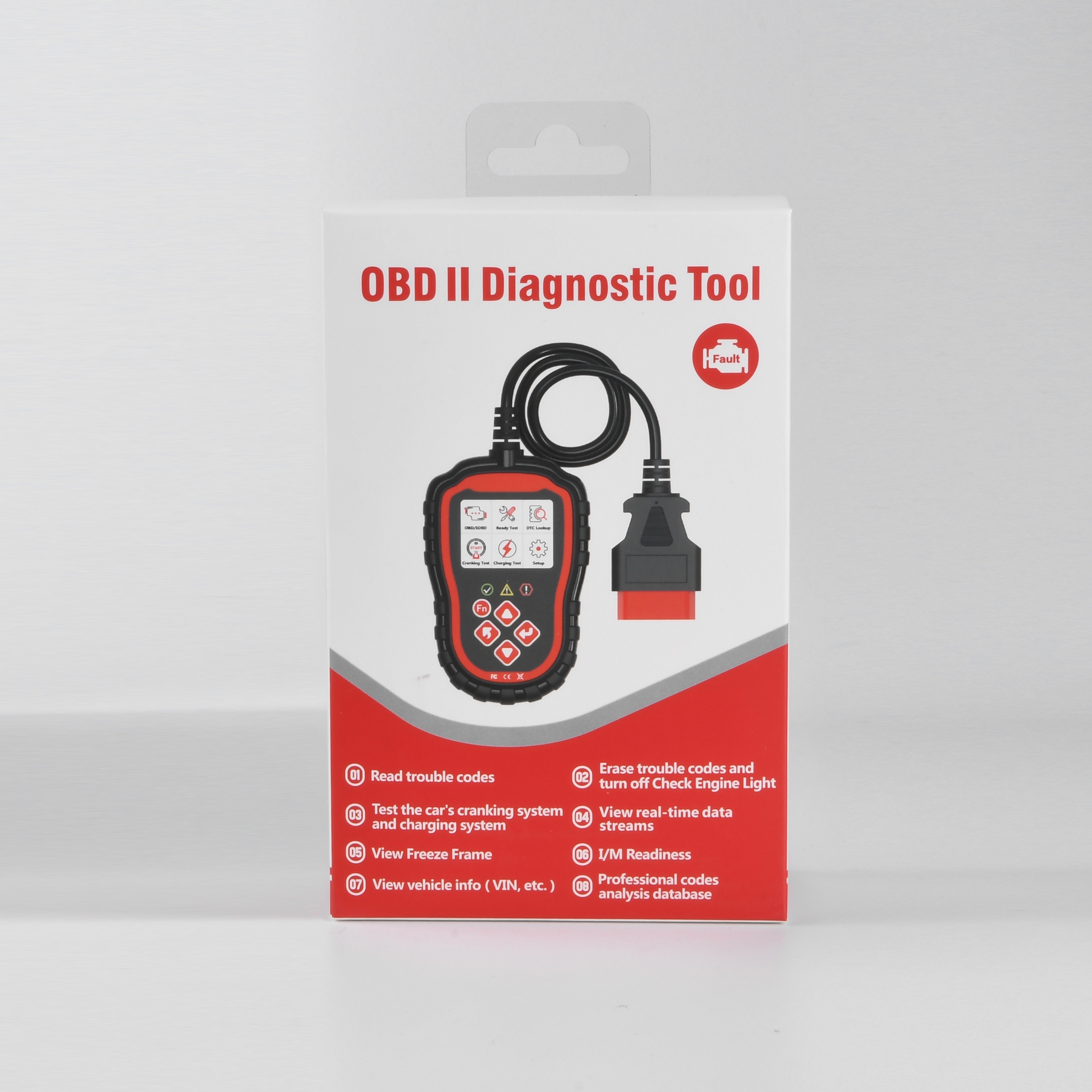 T41 OBDII Car Code Reader Scanner Automotive Diagnostic Vehicle