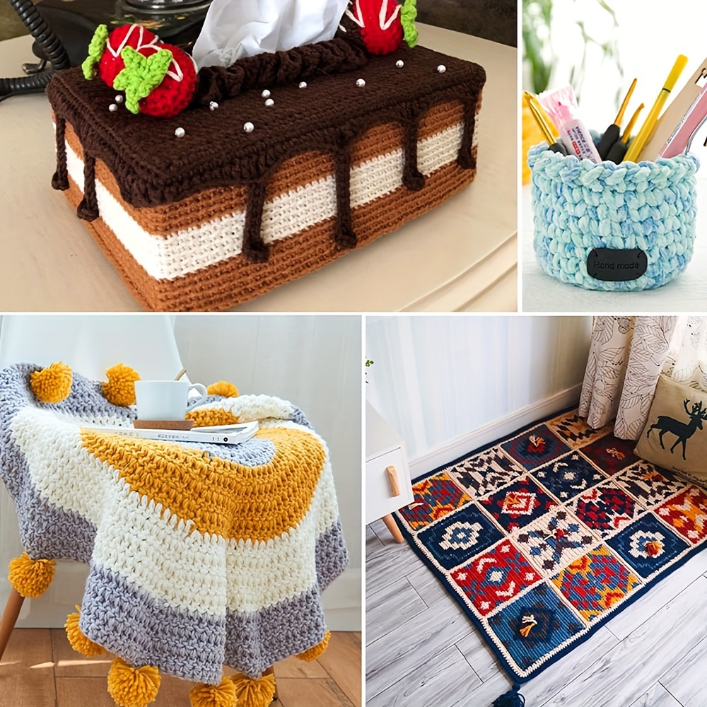54pcs Crochet Needles Set, Crochet Hooks Kit With Storage Case, Ergonomic  Knitting Needles Blunt Needles Stitch Marker DIY Hand Knitting Craft Art