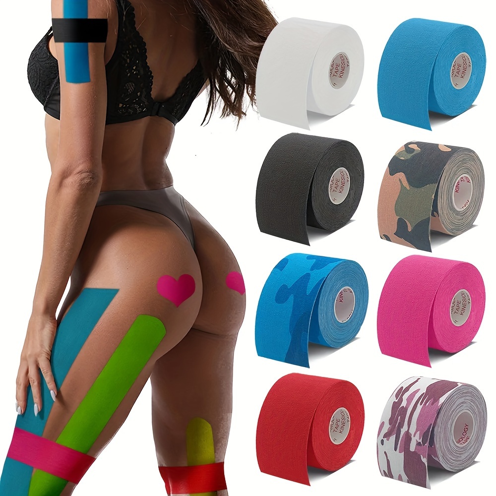 Kinesiology Tape Kinesio Tape Grip Tapes Athletic Recovery Elastic