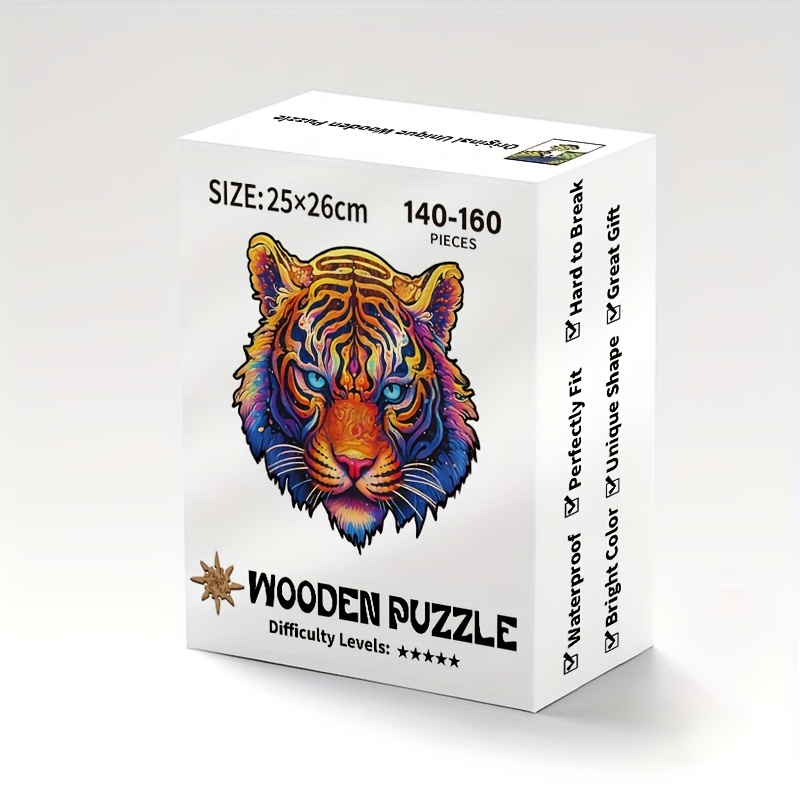 Wooden Jigsaw Puzzles Adults Kids tiger Puzzle Beautiful - Temu Australia