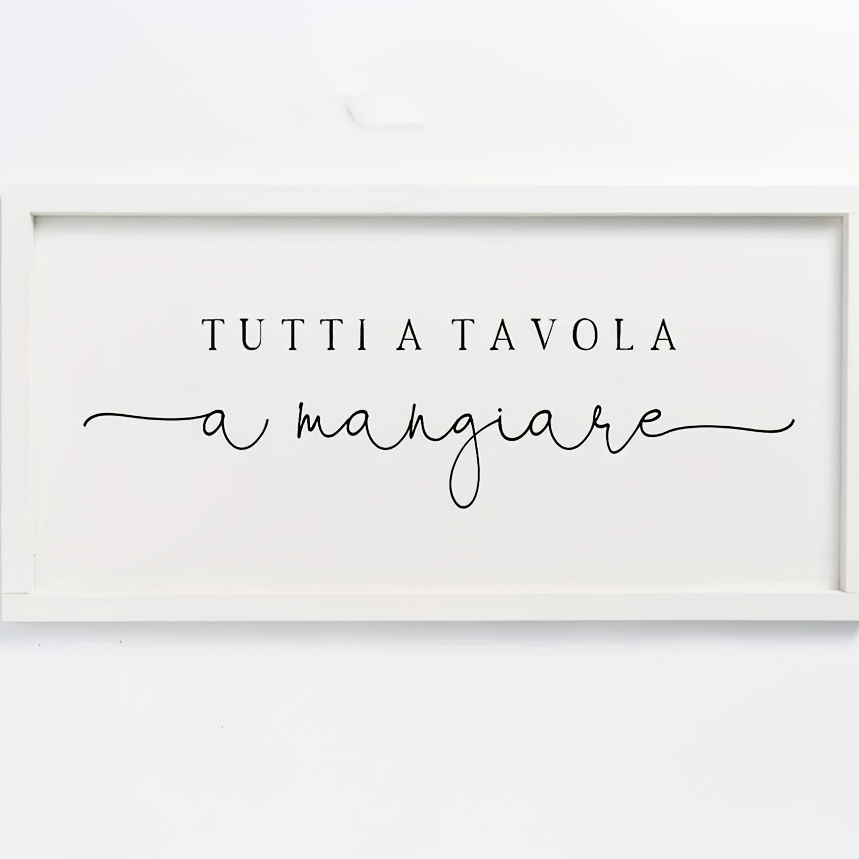 Cucina Italiana, Italian Word for Kitchen, Kitchen Sign, Kitchen Decor,  Kitchen Wood Sign Wall Hanging 