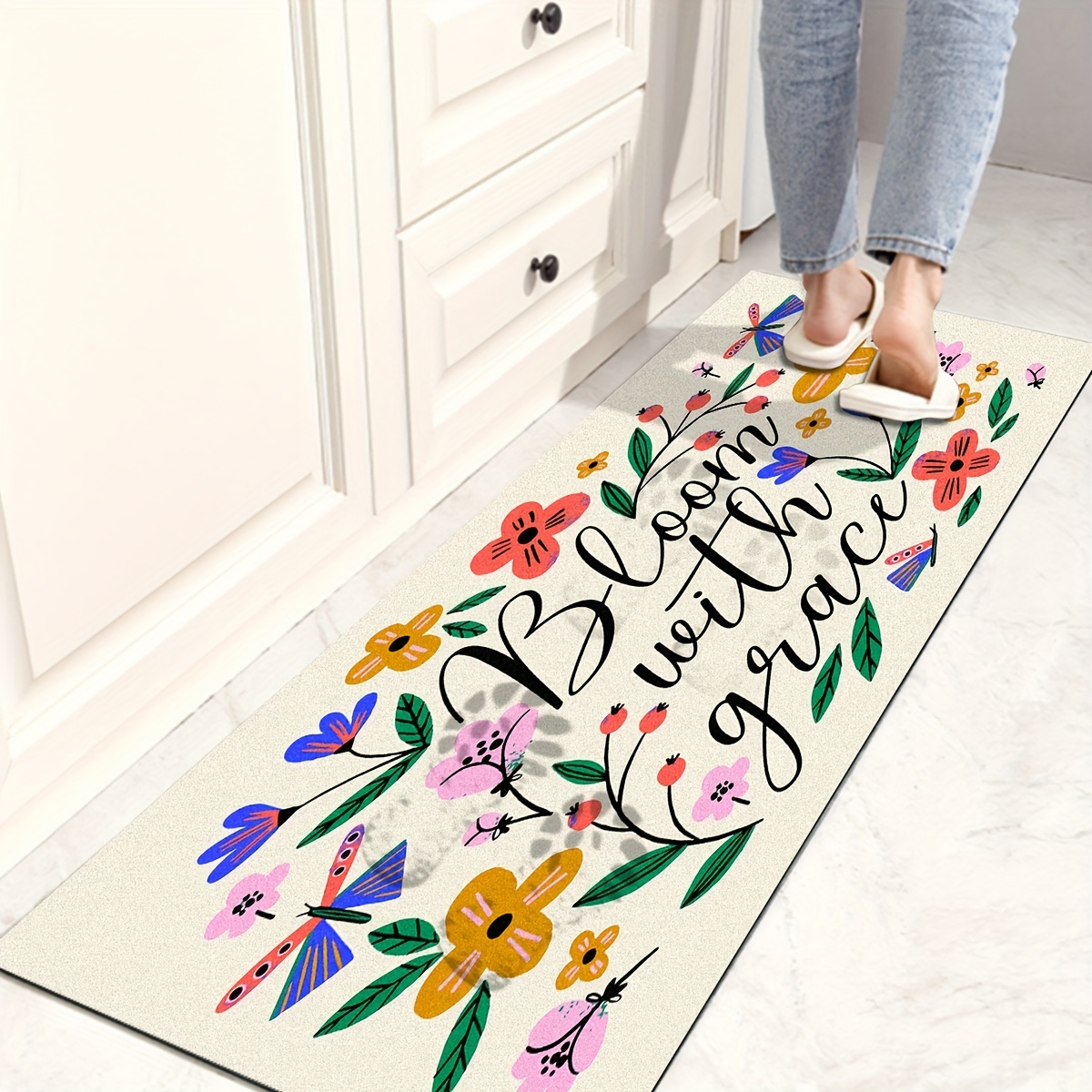 Blooming Garden Door Mat