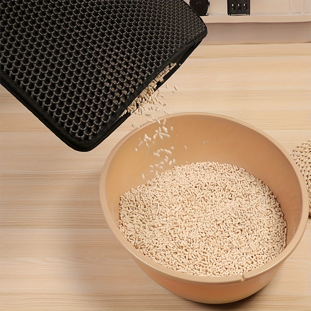 Beemon Oversized 90cm Cat Litter Mat Honeycomb Double Sieve