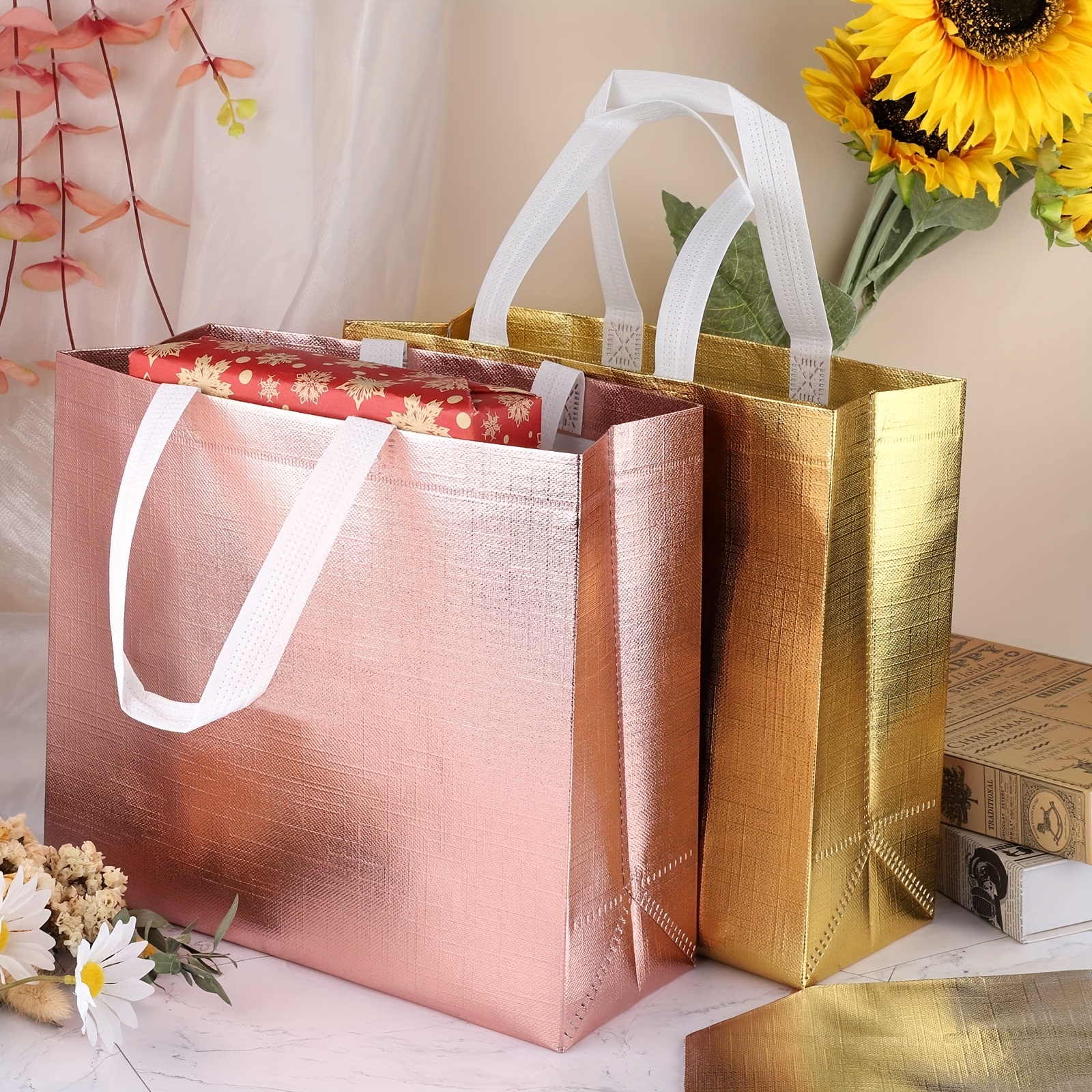 Richer Small Gift Bags Shopping Party Bags Grocery Packing Recyclable  Birthday Takeaway Kraft Paper Bags - China Coffee Paper Bag and Food Paper  Bag price | Made-in-China.com