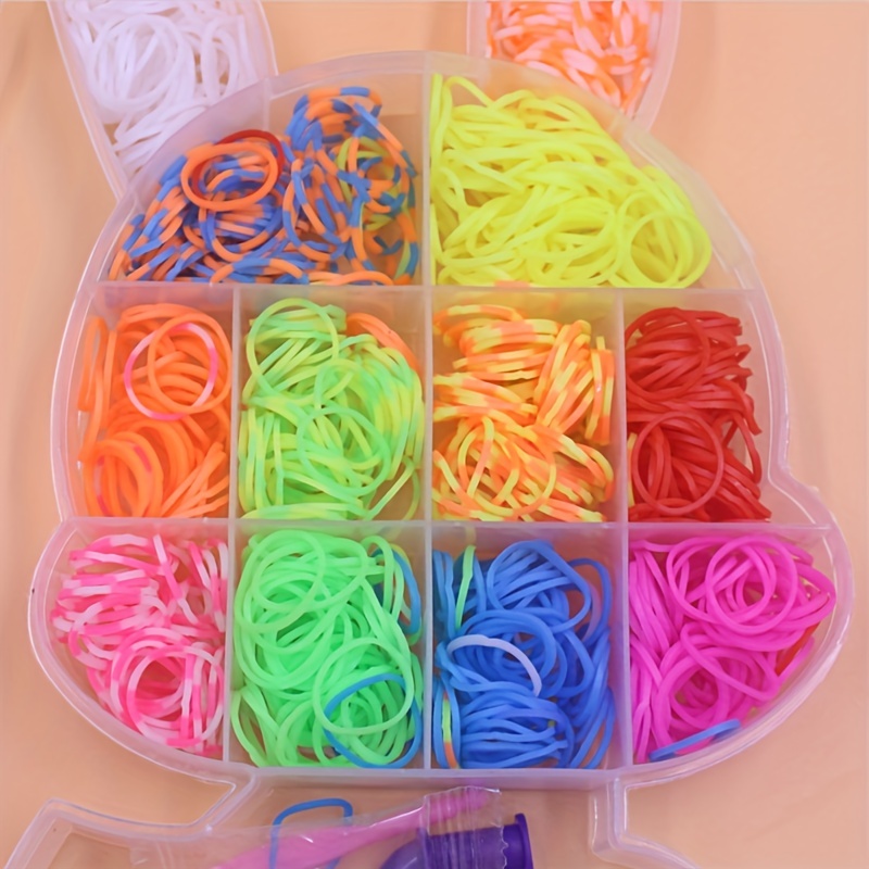 Colored Rubber Bands Handmade Bracelets Jewelry Rubber - Temu Mexico