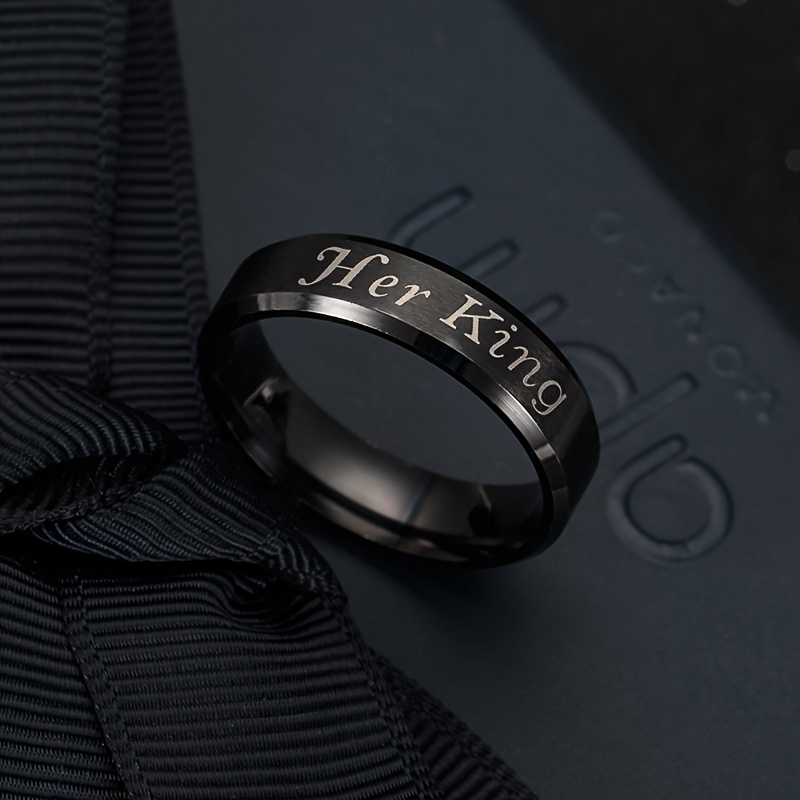 Matching Rings for Couples - Sterling Silver Promise Rings