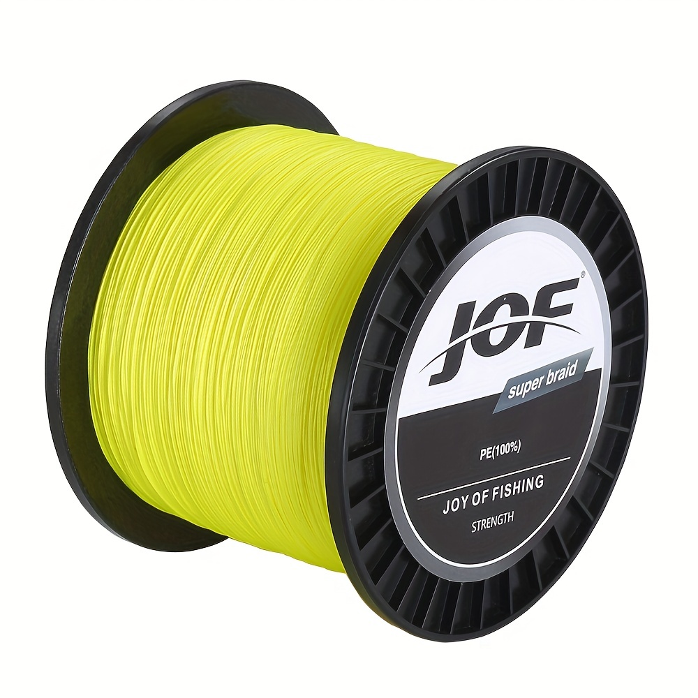 JOF 4 Strands Braided Fishing Line Multifilament 300M 500M 1000M Carp  Fishing Japanese Braided Wire Fishing Accessories Pe Line Color: Blue, Line  Number: 300M 60LB