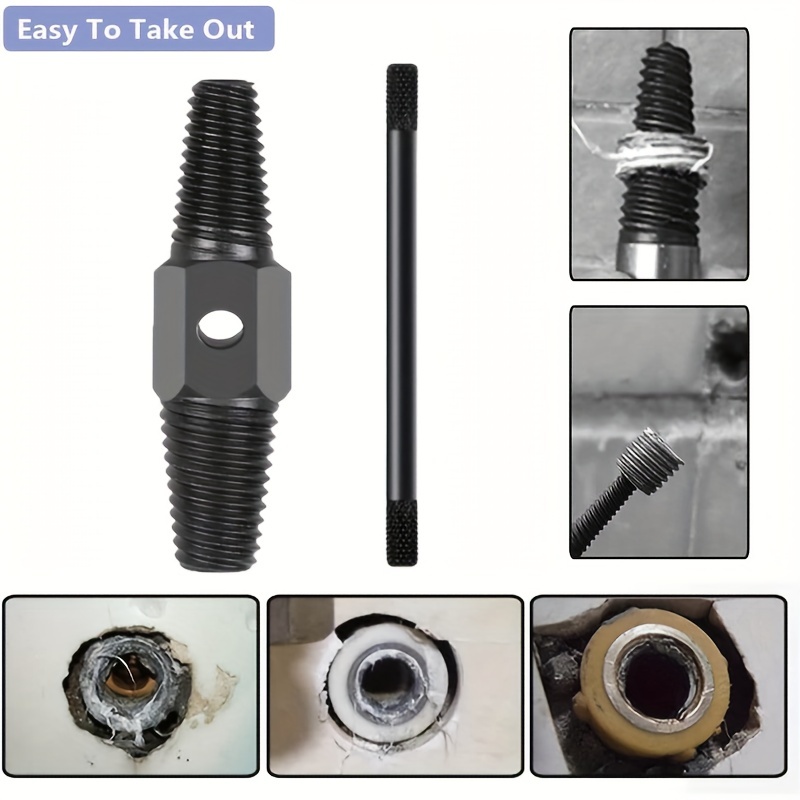Acheter Outil de retrait de vis de tuyau d'eau d'extracteur de vis PDTO  pour robinet de valve de tuyaux de 1/2 ''3/4