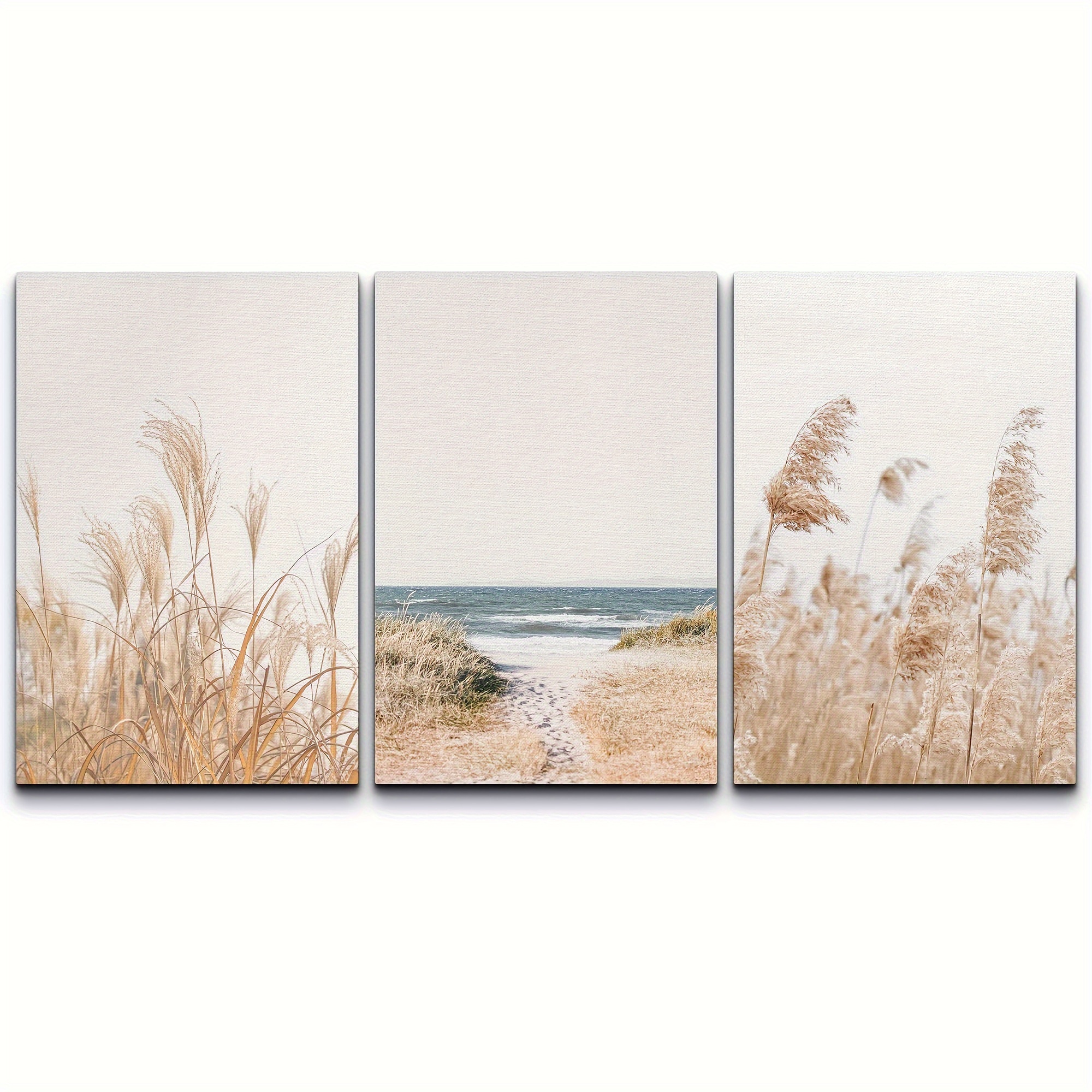 Antico quadro con cornice dorata -Olio su tela - Paesaggio di mare