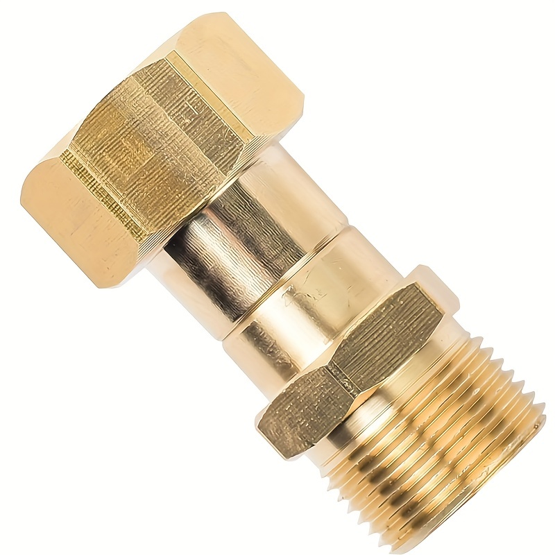 1pc/2pcs High Pressure Washer Swivel Joint, Kink Free Gun To Hose Fitting,  Anti Twist Metric M22 14mm Connection, 3000 PSI
