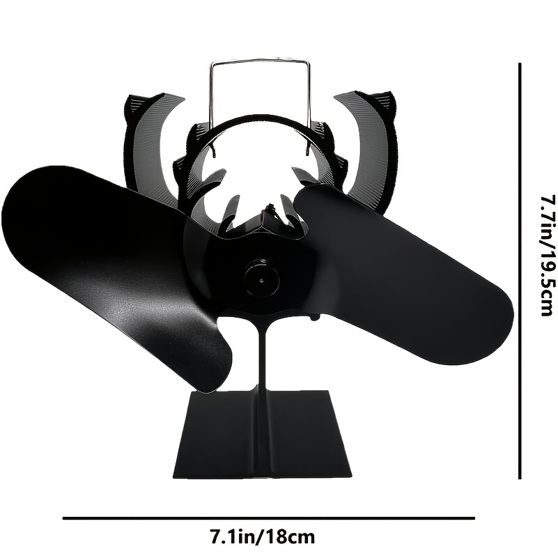 1pc Ventilatore Stufa A Legna, 6 Pale Ventilatore Stufa A Legna Alimentato  A Caldo, Ventilatore Camino, Accessori Stufe A Legna, Ventilatore Non  Elettrico Stufa A Legna/gas/tronco Ventilatore Non Elettrico Legna,  Ventilatore Termoelettrico