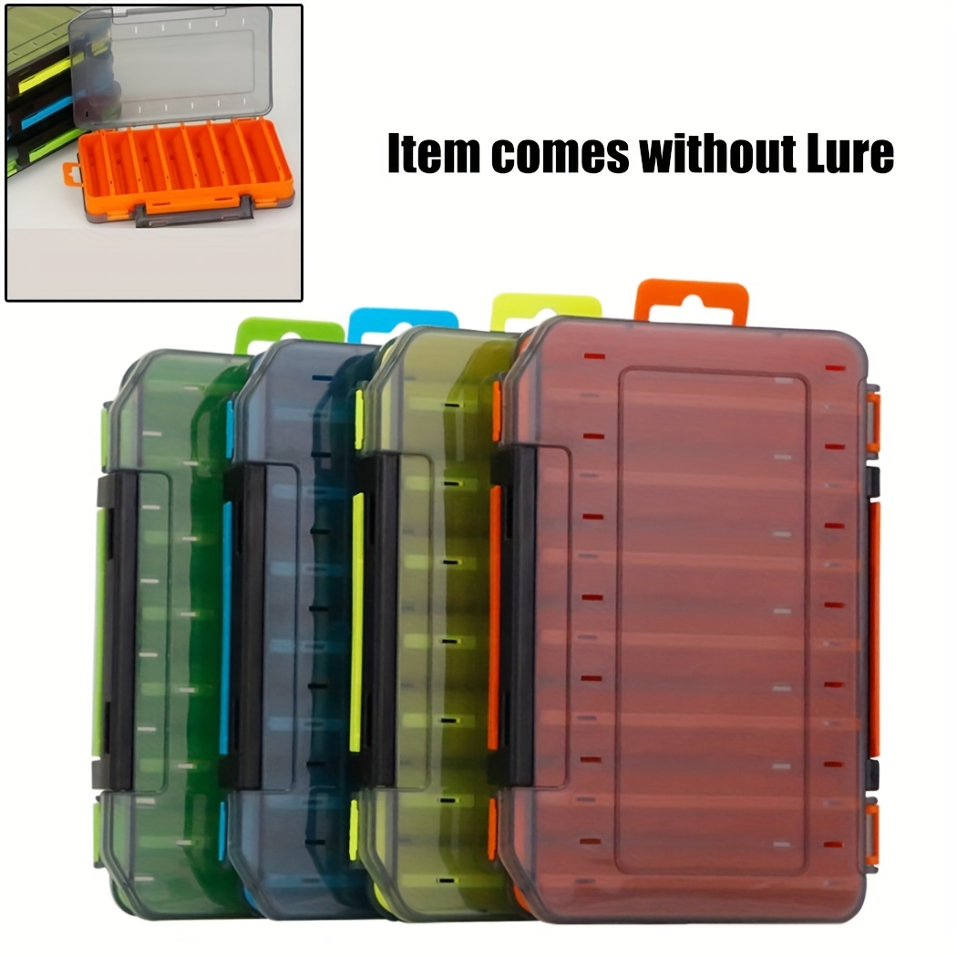 Plastic Orange Tackle Boxes Plastic Storage - Temu