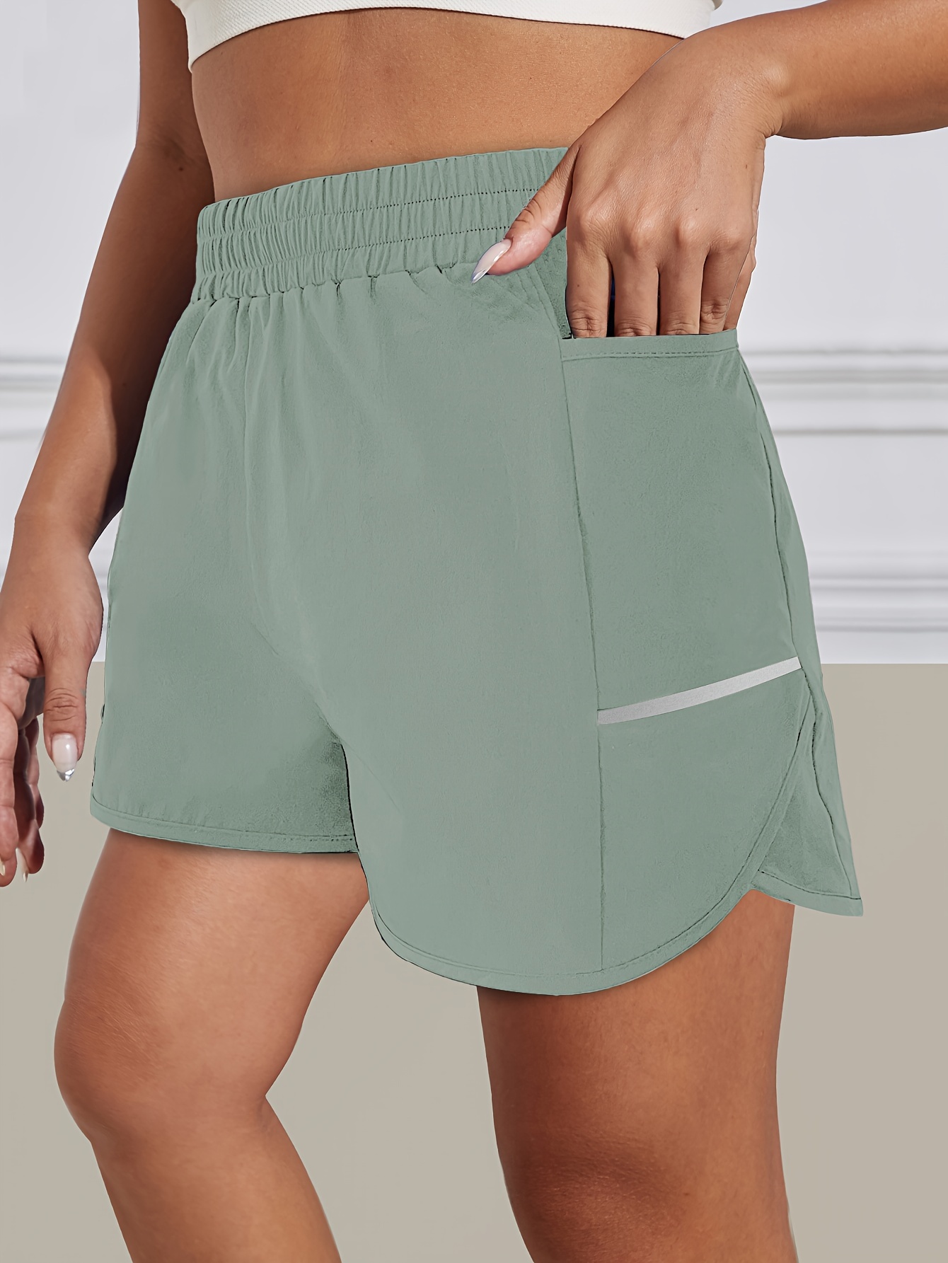 Pantalones COrtos De Cintura Alta InforMales De Verano Para MujEr Mini  Vestidos