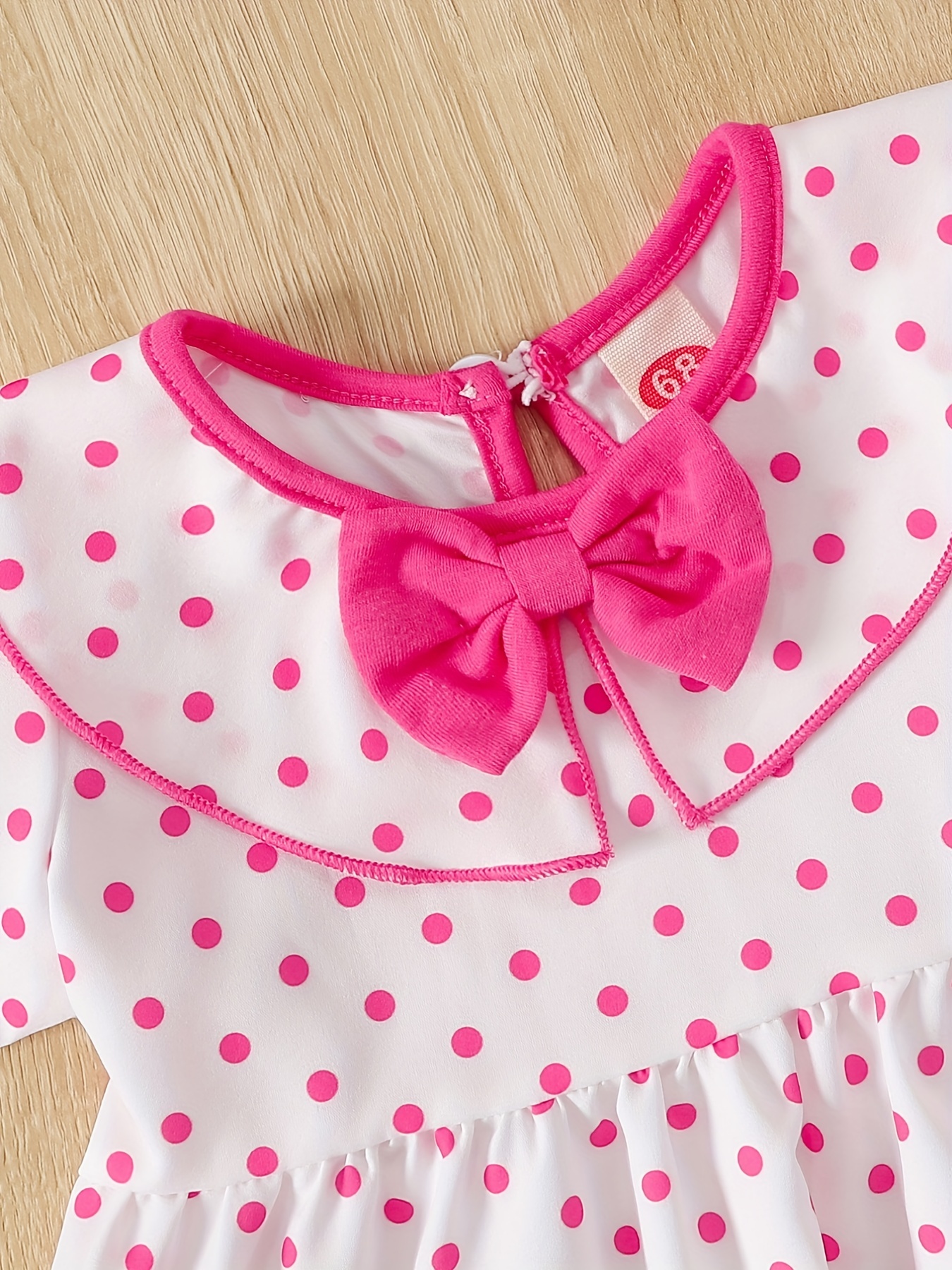 Buy Baby Girls' Juniors All-Over Print Dress with Bow Accent