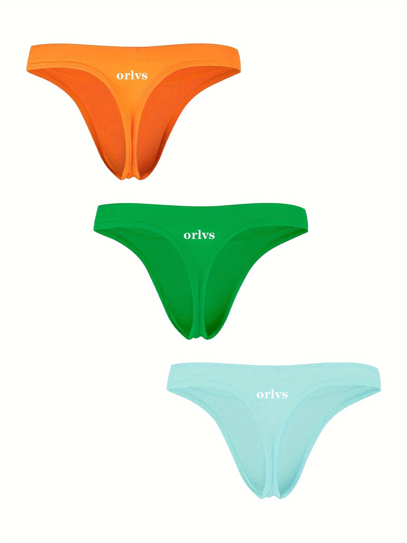 Men's Low Waist Thongs G strings Butt Reveal Underwear - Temu