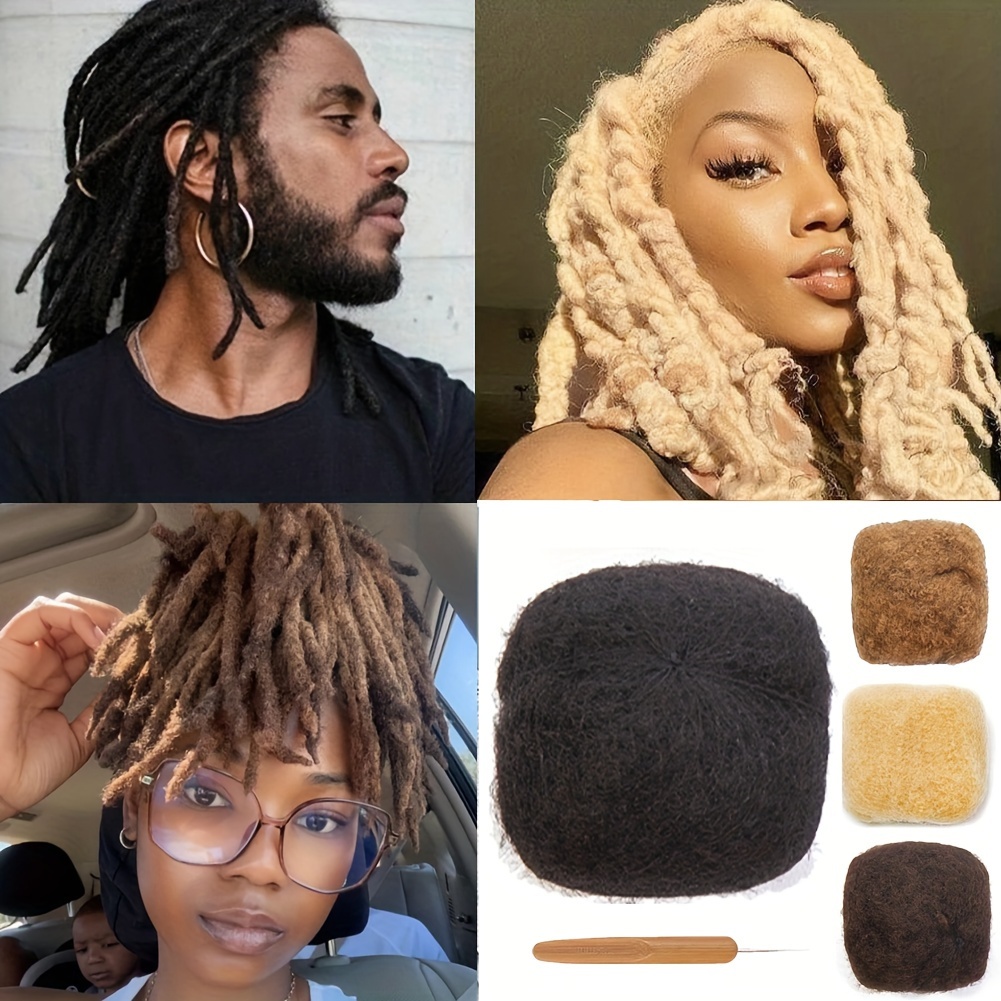 Afro Kinky Bulk Hair 100% Human Hair Making Repairing - Temu Canada