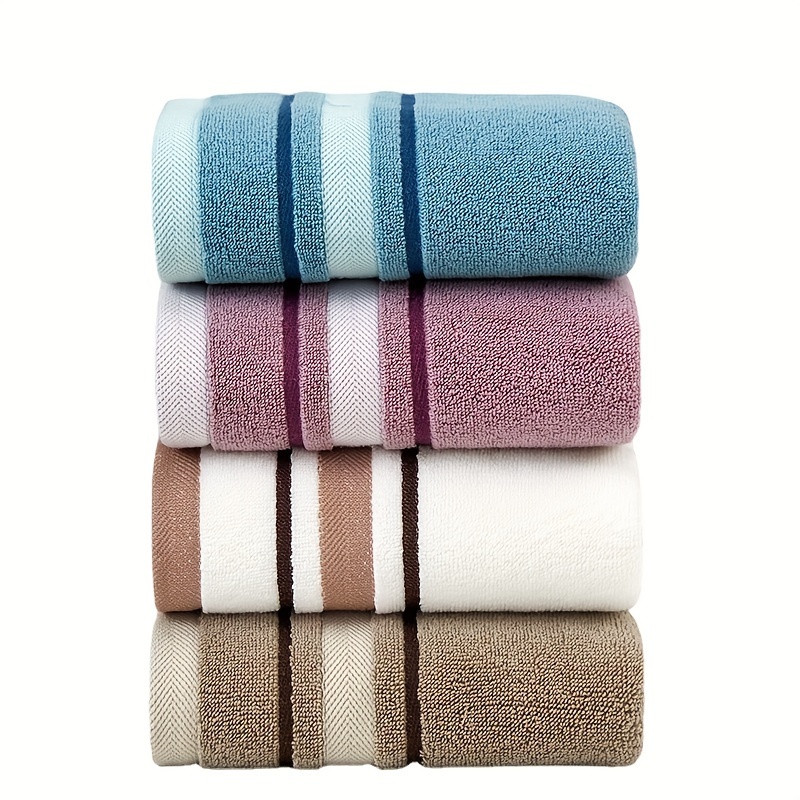 Juego de toallas de baño grandes de 4 piezas - 100% algodón suave, toalla  de 30