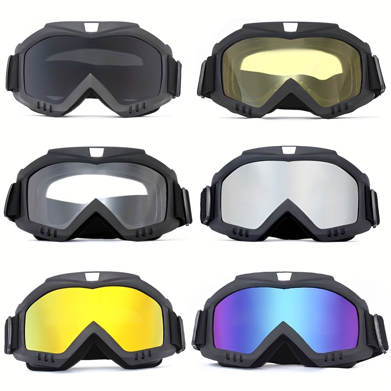 Gafas De Esquí Unisex Con Esponja, Protección Uv A Prueba De Viento, Gafas  Antivaho Para Esquí Al Aire Libre, 1 Unidad, Pago En Línea Rápido Y Seguro