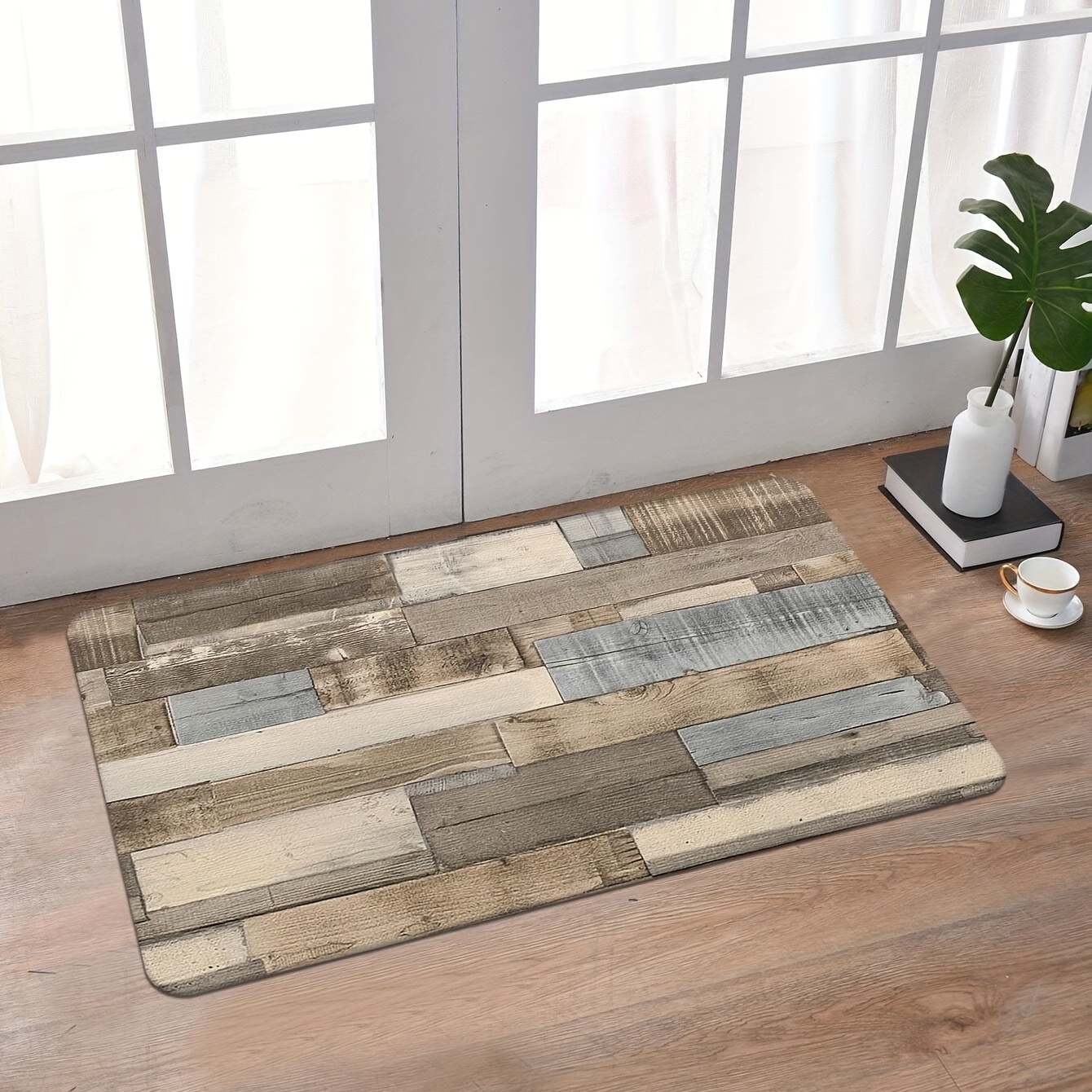 4 Colors Super Soft Non-slip Kitchen Rugs,Kitchen Mats Non Slip Washable,Floor  Mat Carpet for Kitchen/Bedroom/Hallway/Washroom(40*60/50*80/40*120/50*120/50*160cm)