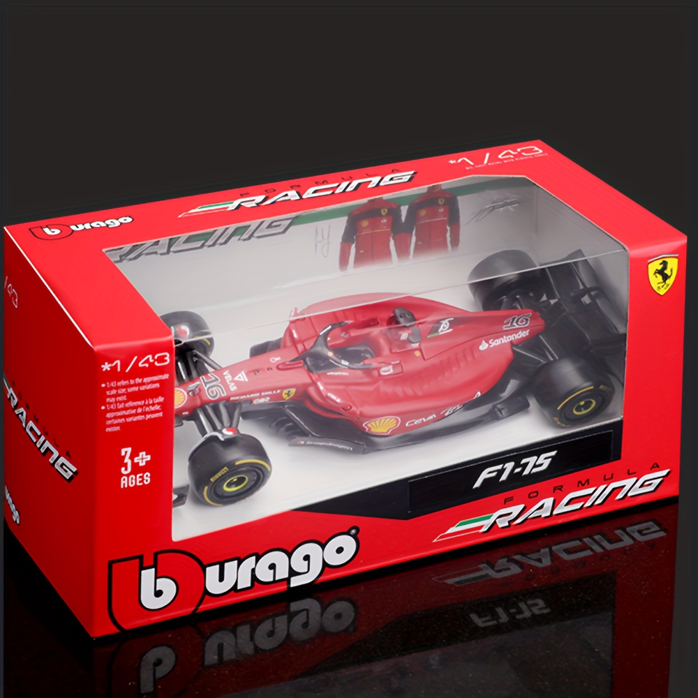 XTD Bburago 1:43 Ferrari #16 Leclerc 2022 F1 Scuderia Ferrari F1-75 #55  Sainz Alloy Luxury Vehicle D…See more XTD Bburago 1:43 Ferrari #16 Leclerc