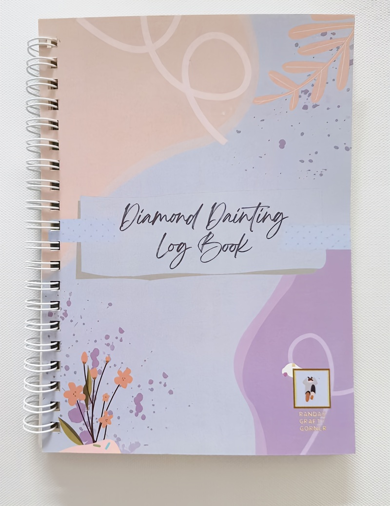 Diamond Painting Log Book Makes A Great Gift For The Diamond - Temu