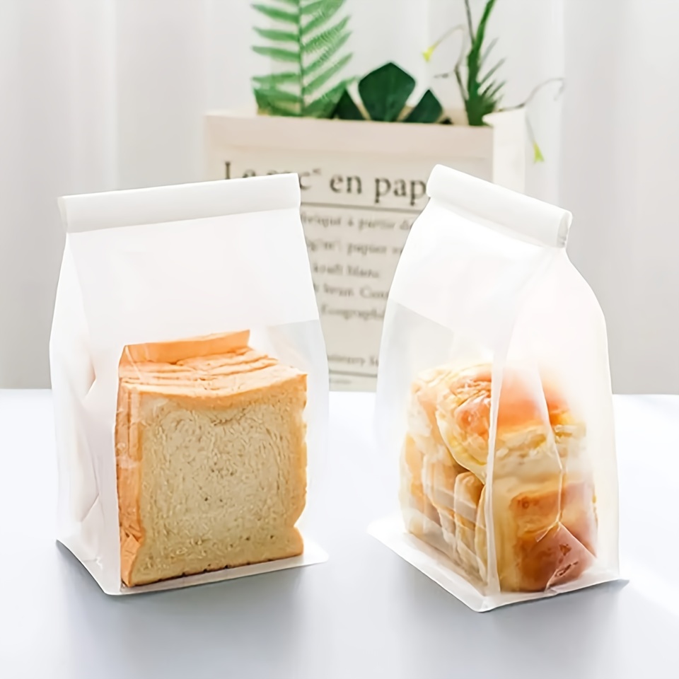 Ziplock Bags Clear Toast Sandwich Bread Ziplock Bag - Temu