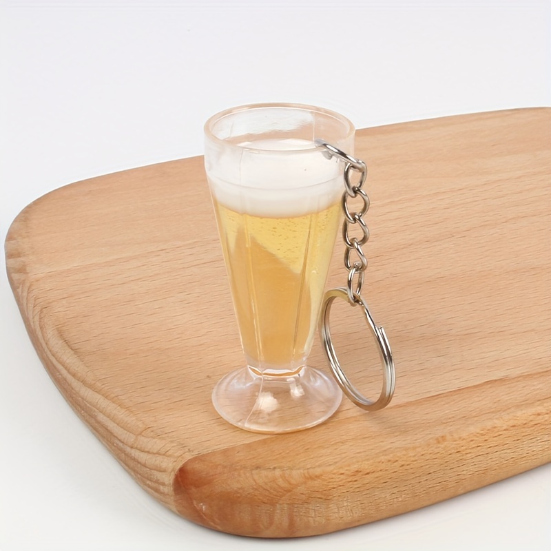 1pc, Simulated Beer Glass Champagne Glass Keychain, Creative Acrylic Beer  Mug Keychains, Simulation Mini Drink Keyring For Men Women, Cute Aesthetic  Stuff, Weird Stuff, Cool Stuff - Home & Kitchen - Temu Austria