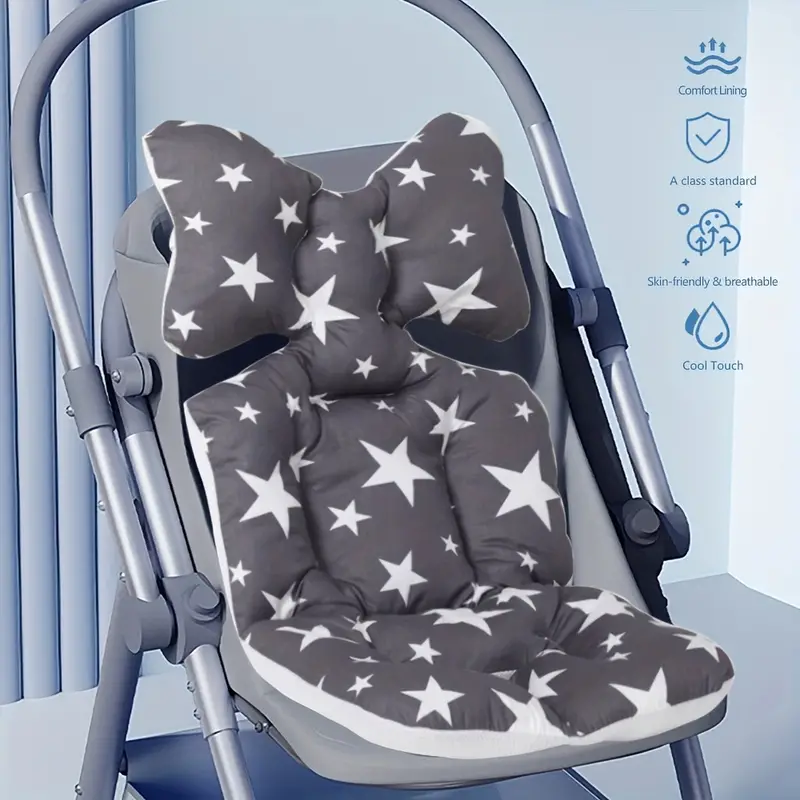 Infant Car Seat Cushion Stroller Head