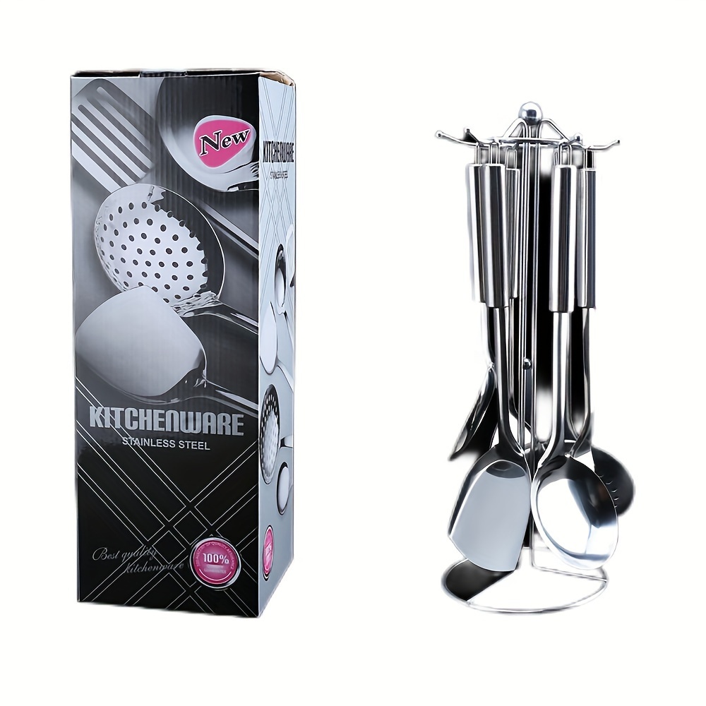 Stainless Stell Utensil Set Kitchen Utensil Set - Temu