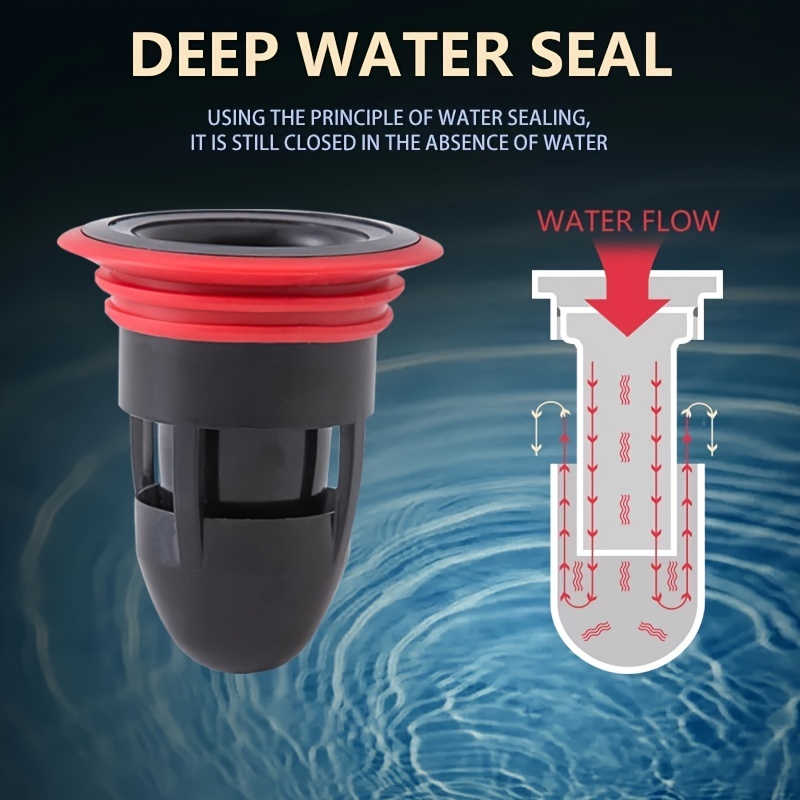 Shower Drain Insert Drain Plug Floor Strainer for Household Water Sewer