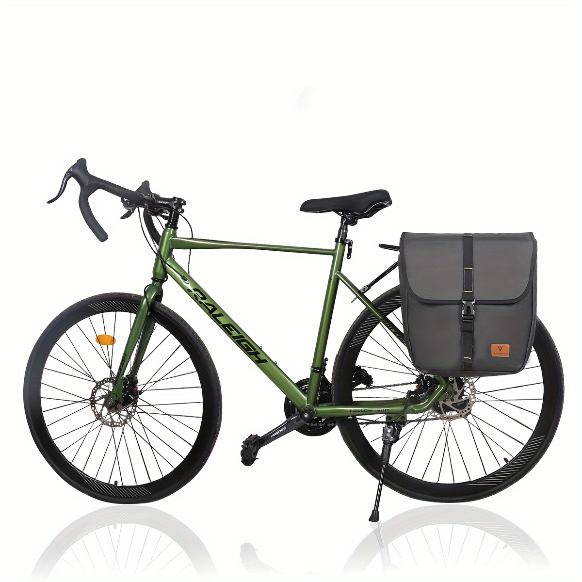 PELLOR Bolsa de bicicleta trasera para bicicleta, 70L, gran capacidad,  desmontable, para asiento trasero, bolsa de transporte de equipaje