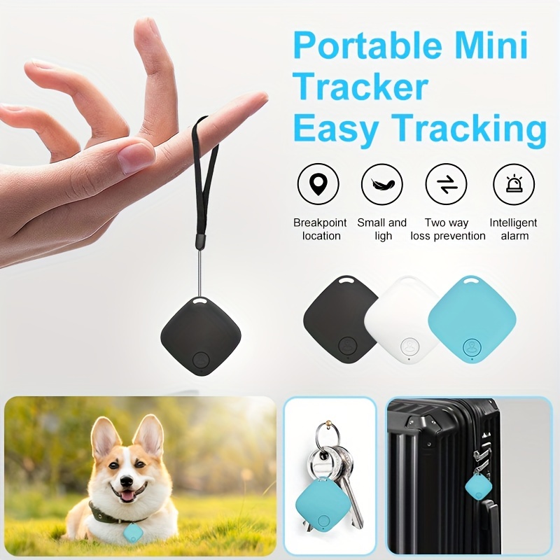 5 Pack Smart Key Finder Locator GPS Tracking Device for Kids Boys Girls  Pets Cat Dog Keychain Wallet Luggage Anti-Lost Tag Alarm