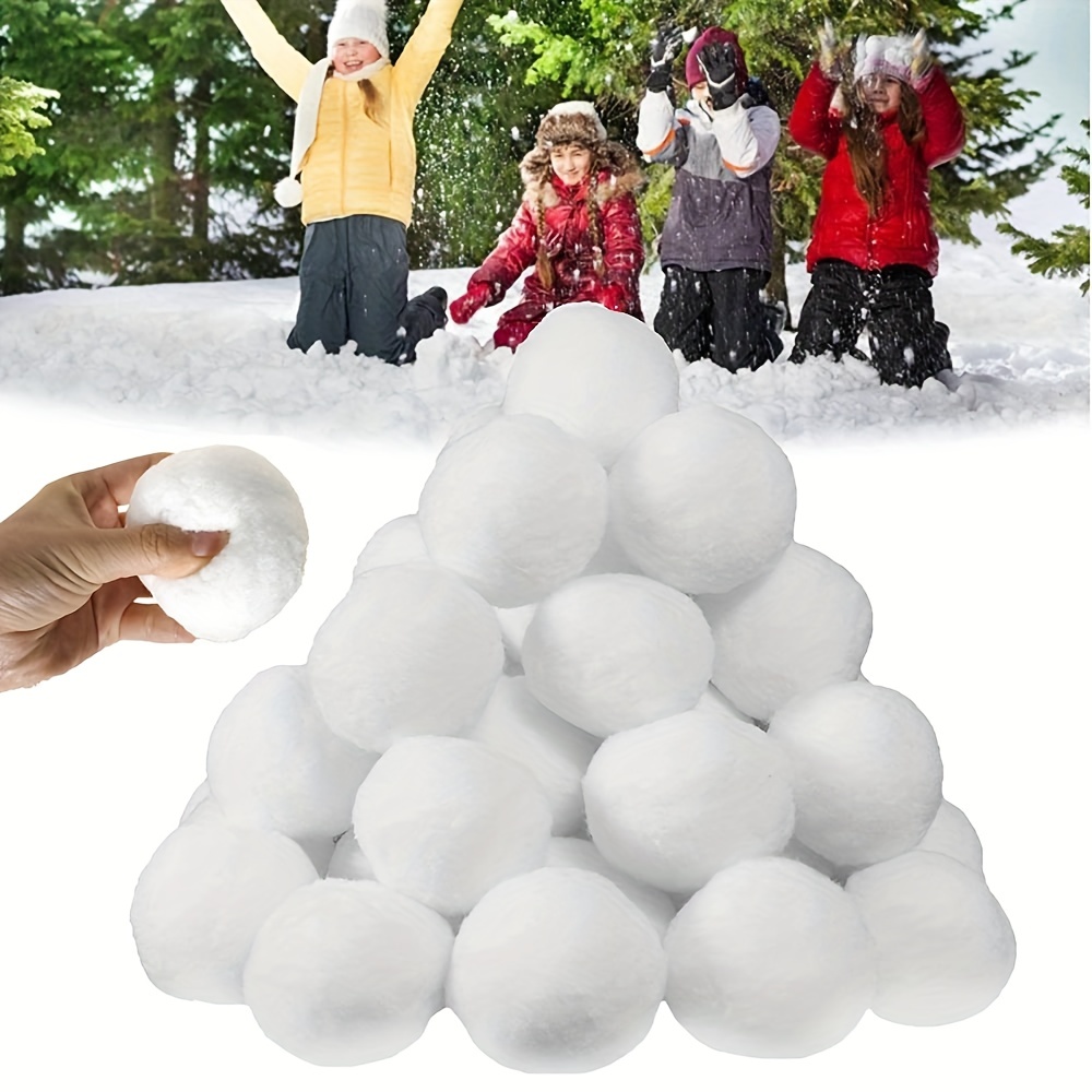 Fake Snowballs Indoor Snowball Artificial Snowballs For - Temu