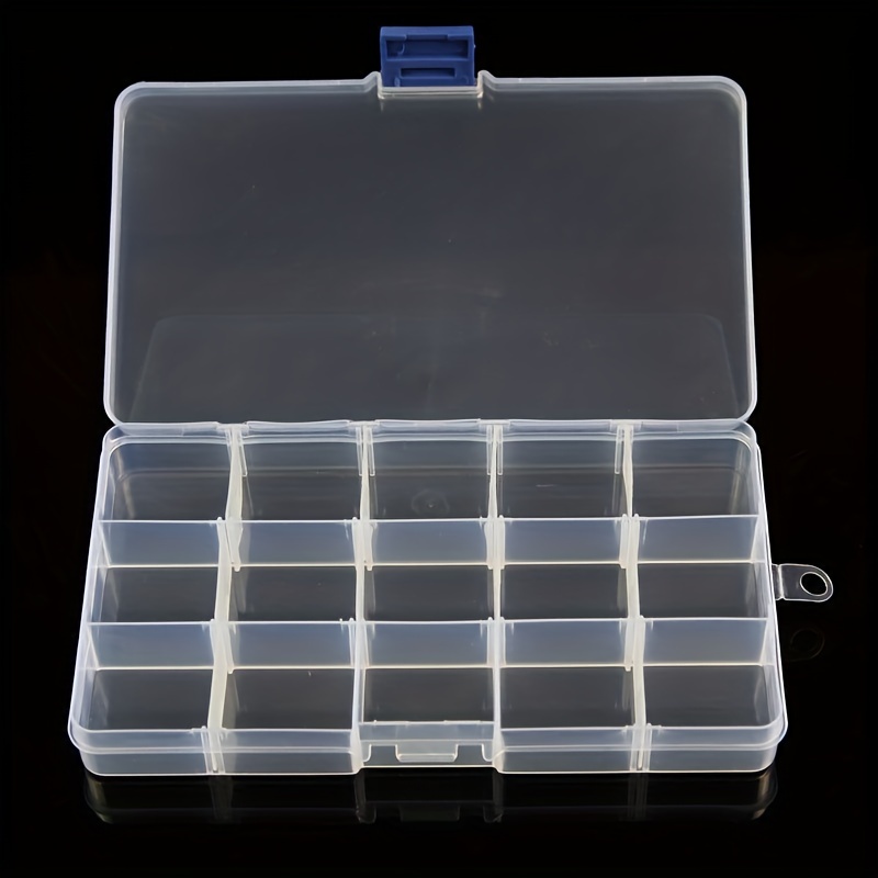Removable Transparent Storage Box Earring Rings Jewelry Box - Temu