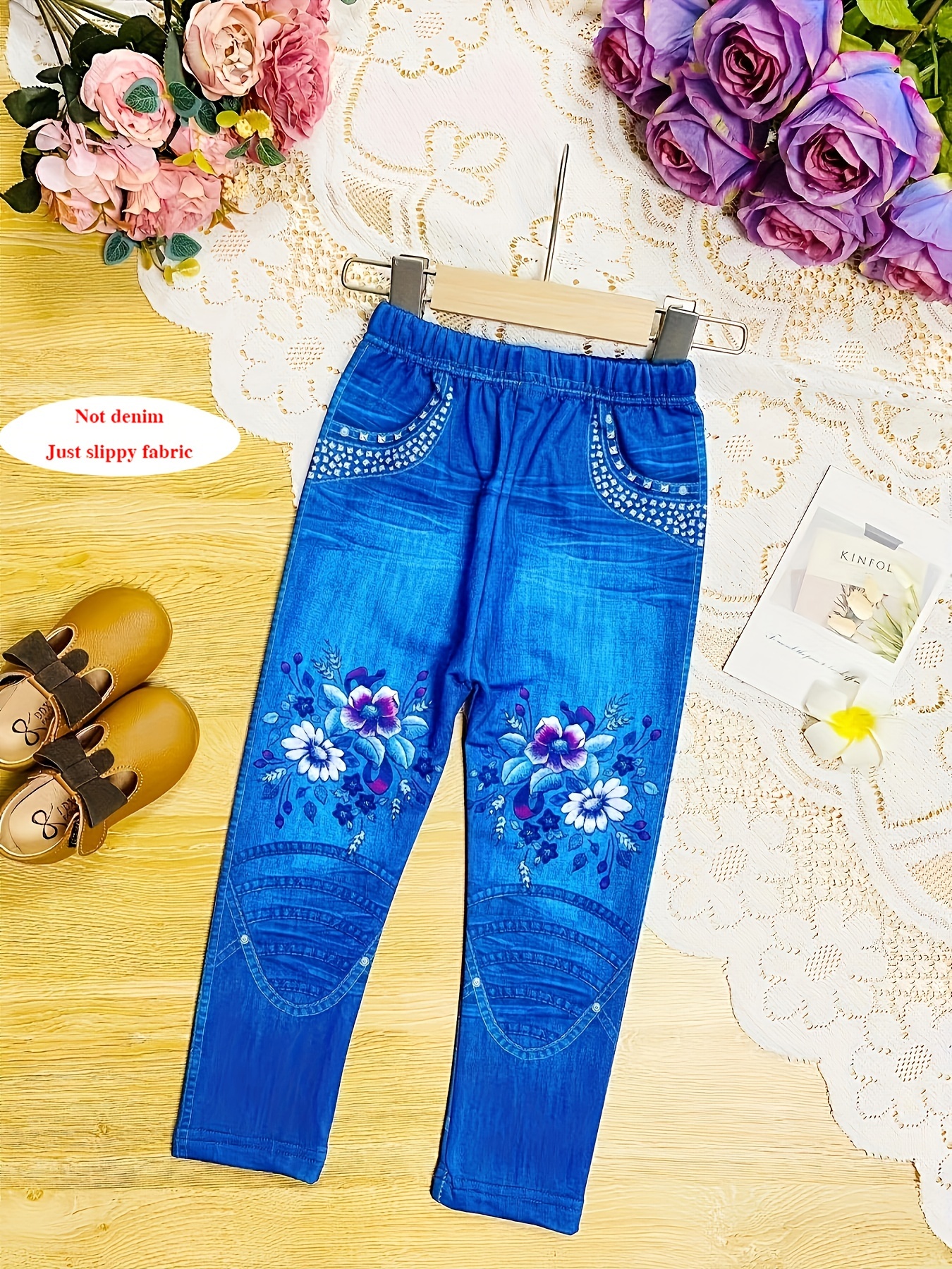 Legging jeans para store bebe