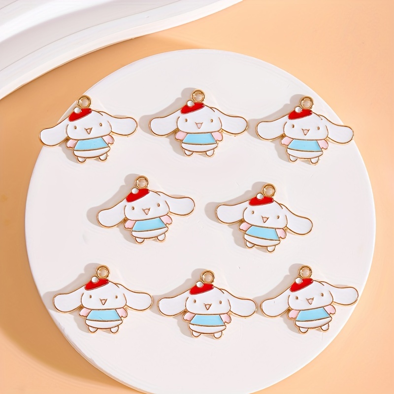 Lovely Big Eared Dog Cinnamoroll KeyChain Pendant Cartoon Animal