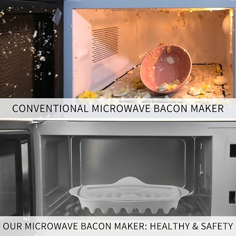 Microwave Bacon Maker Microwavable Bacon Grill microwave - Temu