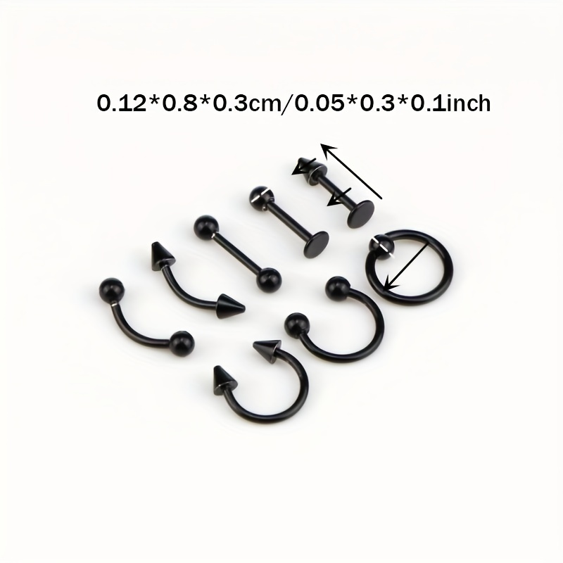 16pcs Kit Di Strumenti Per Piercing Corporeo Include Pinze A Morsetto Per  Pinza Per Setto In Acciaio Inossidabile 316L Aghi Per Piercing Gioielli -  Temu Italy