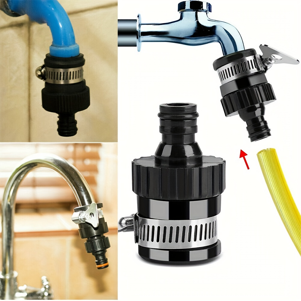 

1pc Universal Tap Connector Faucet Adapter Quick Joint Multifunction Durable Water Hose Pipe Faucet Connector Garden Supplies