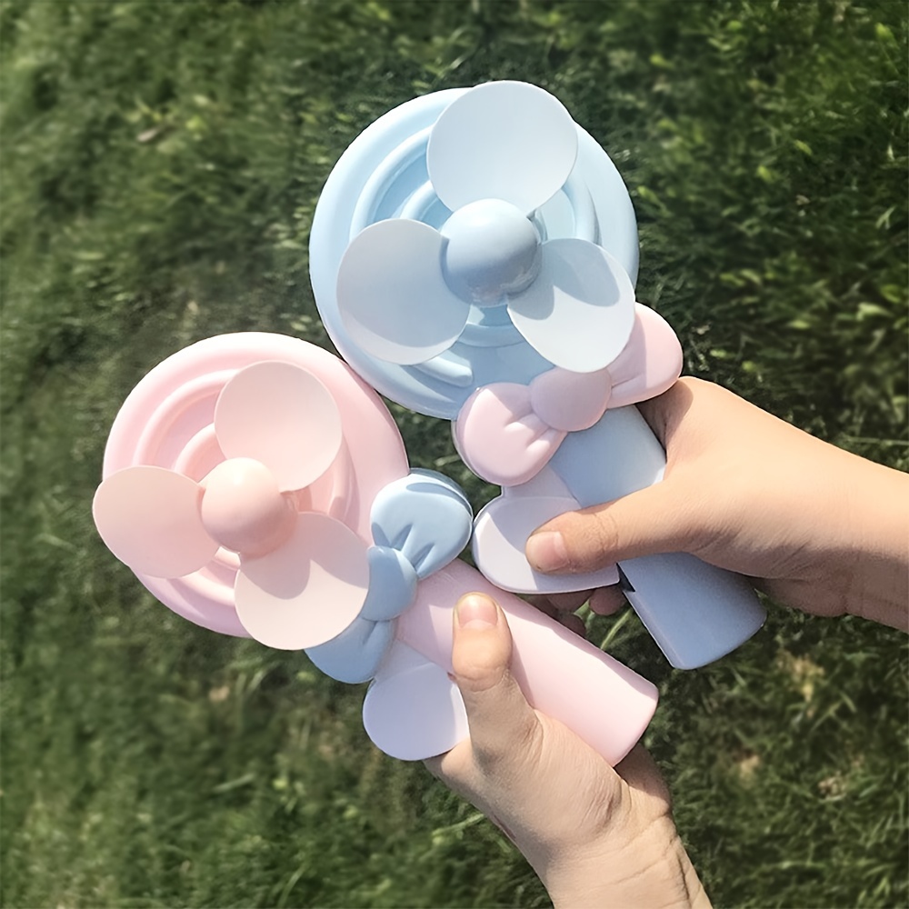 USB Fan Lollipop Handheld Fan Sweet Candy Mini Hand Fan