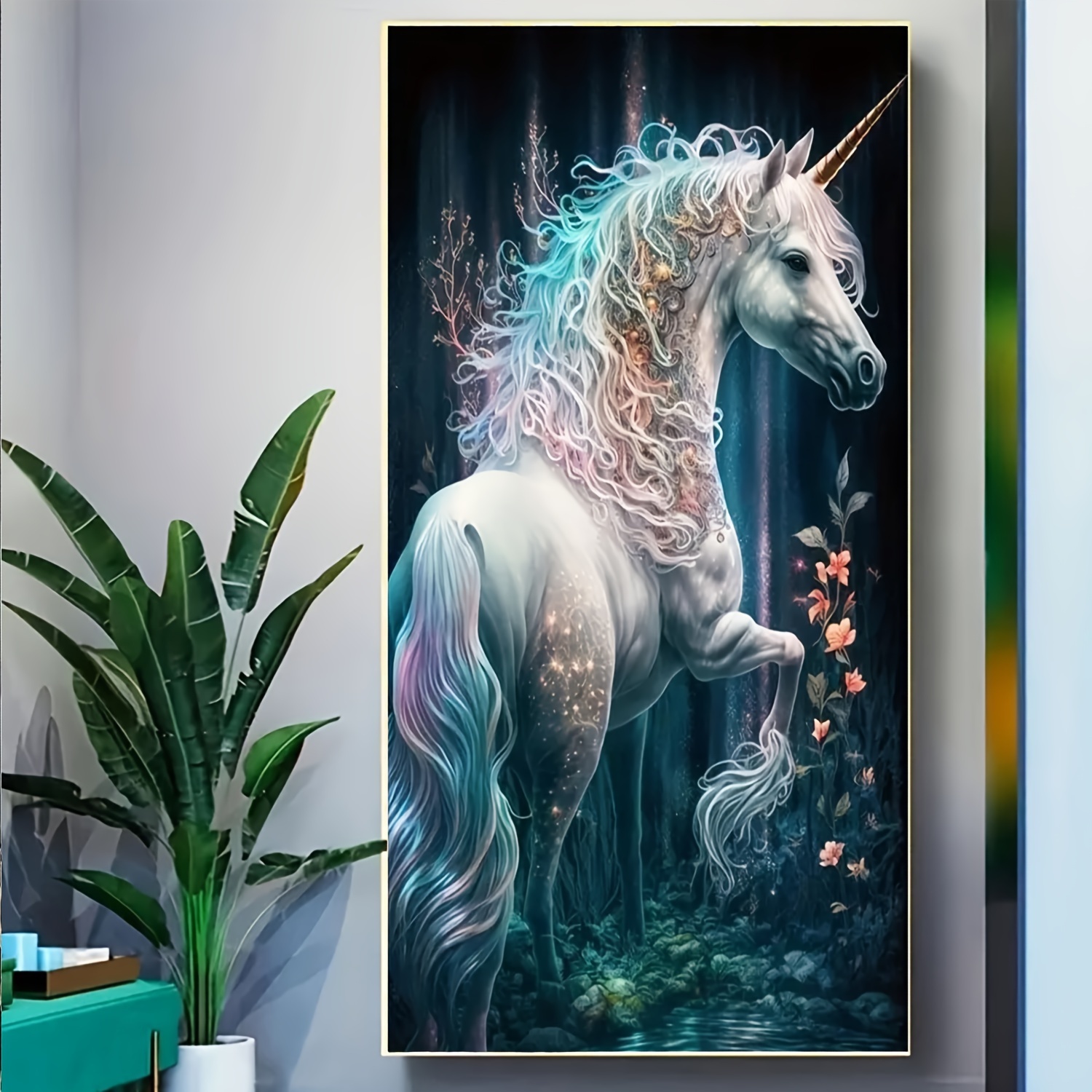 5d Diamond Painting Kits For Adults, Full Diamond Painting Kit Animals  Horse 5d Diamond Arts Kits Adults Horse Diamond Painting Kits Full Drill  Horse