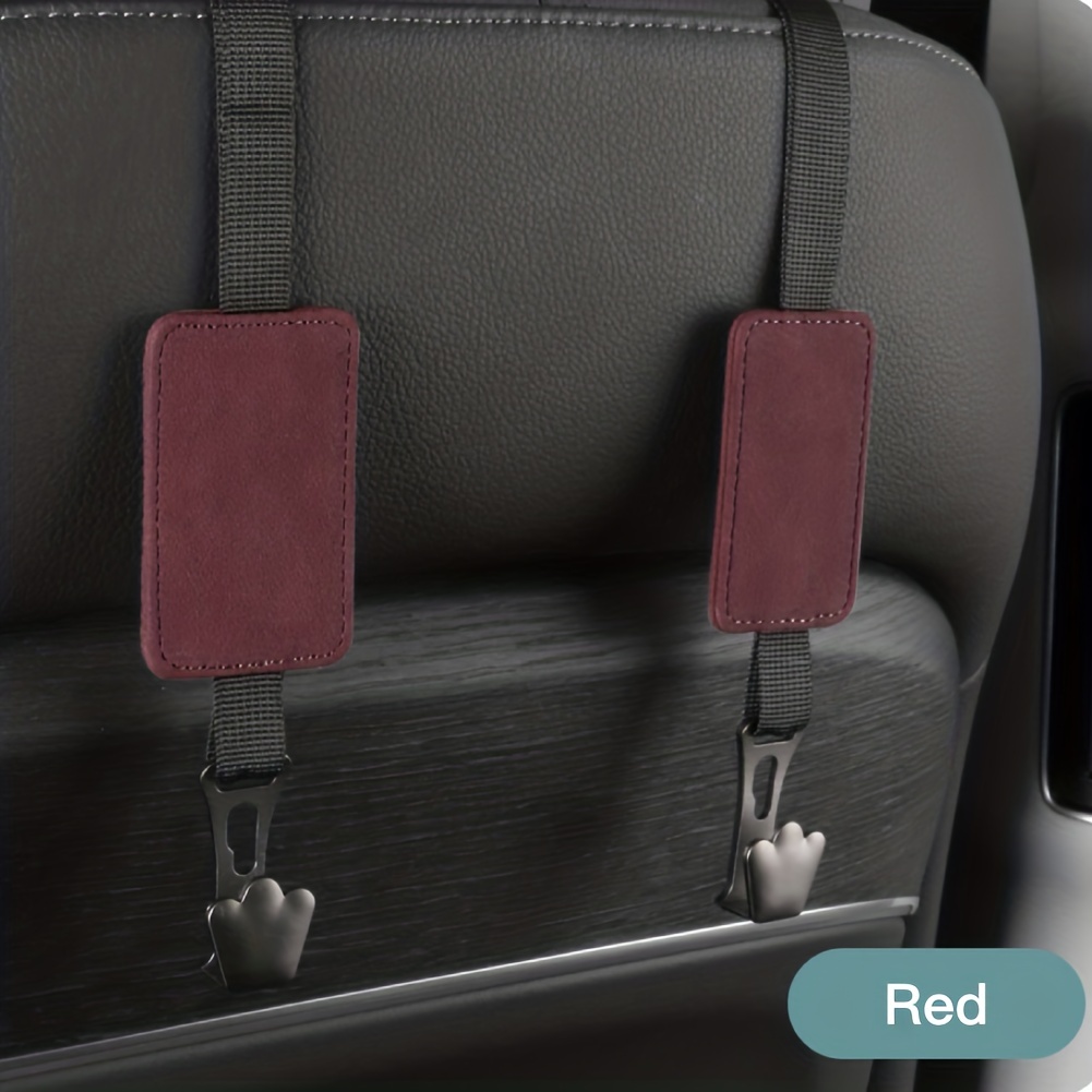 Crochet pour appui-tête de siège arrière de voiture, 2 pièces 3 en