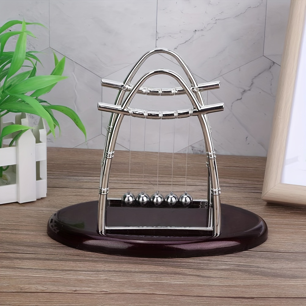 Quality Newtons Cradle Steel Pendulum Ball Physics Science Desk Gadget Home  Deco