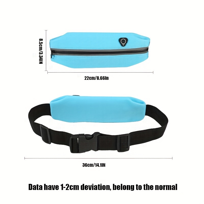 Unisex Running Belt Waist Bag For Men Women, Portable Casual Fanny Pack,  Cell Phone Keys Storage Small Pouch, Suitable For Outdoor Jogging Sports  Cycling - Temu