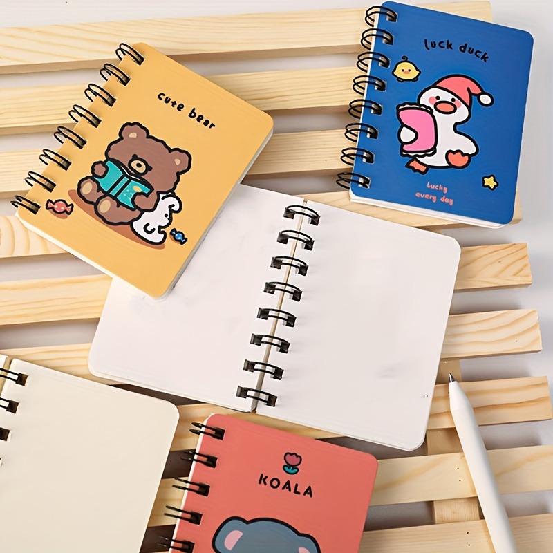 Cartoon A7 Small Line Circle Book Carry on Notebook Mini - Temu